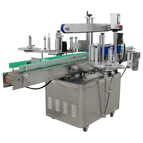 Machine d'étiquetage de bouteille carrée plate d'applicateur d'étiquette de surface semi automatique d'approvisionnement d'usine 