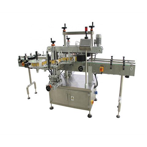 Contrôle PLC de haute qualité automatique de haute qualité et machine d'étiquetage de bouteilles rondes / machines 