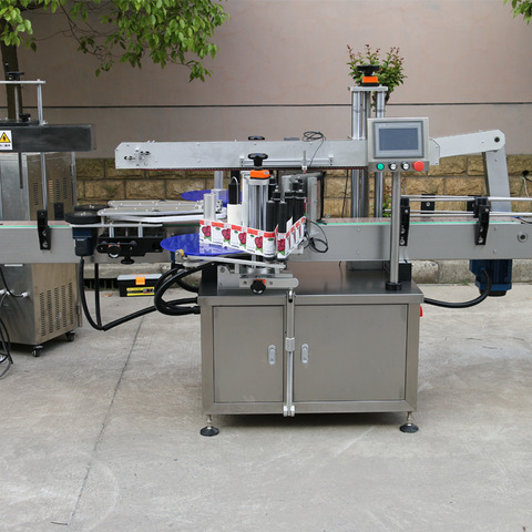 Machine d'étiquetage de désinfectant pour les mains adhésive automatique pour application d'étiquettes de surface d'avion automatique d'approvisionnement d'usine pour bouteille carrée plate 