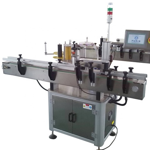 Machine de rétrécissement d'étiquetage de manchon de PVC de bouteille en plastique / Machine adhésive d'étiquette d'autocollant pour l'usine d'eau de bouteille en verre d'animal familier 