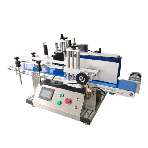 Machine d'étiquetage continue automatique à grande vitesse de baril / machine d'étiquetage de seau Machine automatique de bâton d'étiquettes 