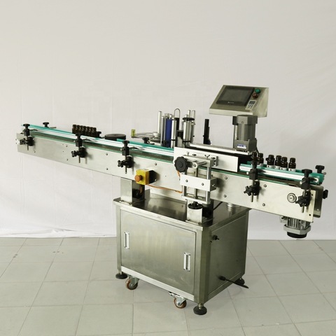 Machine à étiqueter automatique à boîte plate Type de table Machine à étiqueter de surface supérieure de sac 