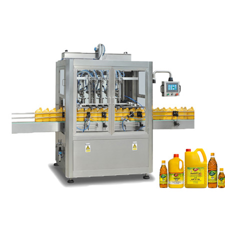 Machine de remplissage liquide d'huile de bouteille automatique avec la ligne d'étiquetage de capsulage de cachetage 