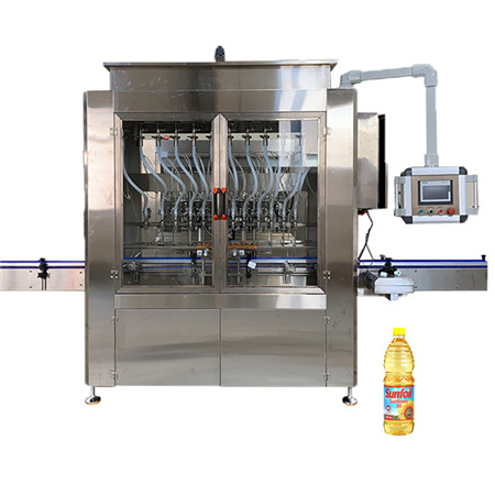 Ligne de production de machines de remplissage de liquide de fiole automatique de petite machine de remplissage d'huile d'olive rotatoire de ligne droite 
