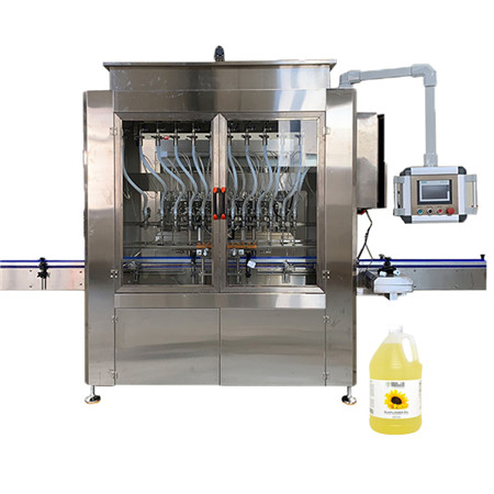 Machine de remplissage d'huile de tournesol entièrement automatique / remplisseur d'huile 