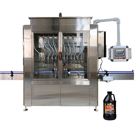 Machine de remplissage linéaire automatique de bouteilles pour animaux de compagnie entièrement à grande vitesse pour pâte / liquide / visqueux / sauce soja / confiture / liquide vaisselle / savon pour les mains / miel 