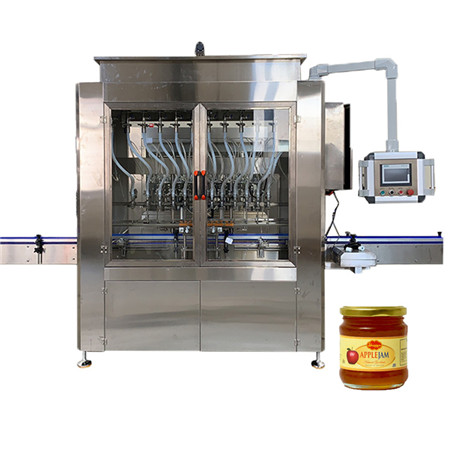 Machine de remplissage de liquide automatique à haute viscosité de dosage de type de piston de fabricant de la Chine 