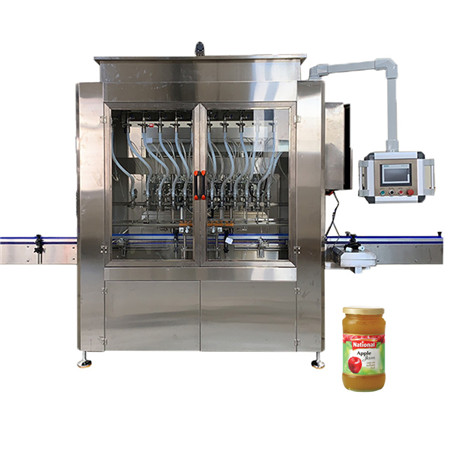 Piston de machine de remplissage liquide automatique remplissant la machine de remplissage de bouteilles de ketchup à haute viscosité 