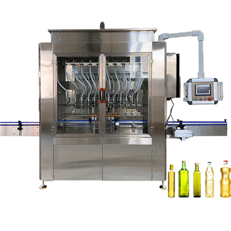 Machine de remplissage liquide de pompe à engrenages péristaltique magnétique d'huile végétale 5ml-5000ml 