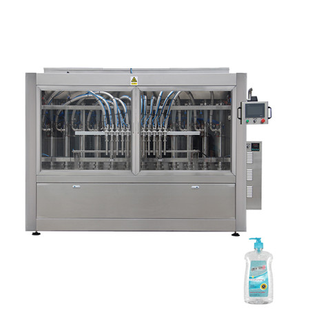 Équipement de conditionnement automatique de remplissage de machine de remplissage de pâte liquide de bouteille d'eau 