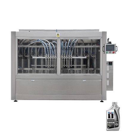 Machine de remplissage liquide compacte automatique pour flacons en verre 