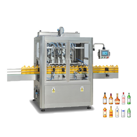 Machine de remplissage automatique de bouteilles d'huile de cuisson d'huile de noix de coco d'huile d'olive 