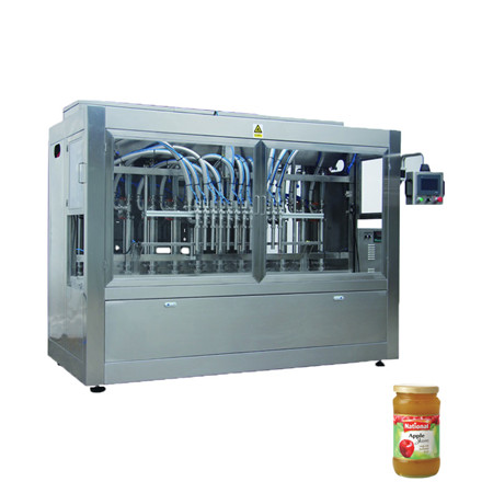 Machine automatique de cachetage de remplissage de bouteilles de jus / boisson / eau / lait liquide de 4 becs 