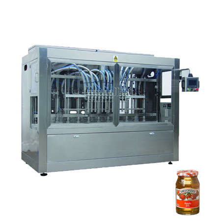 Contrôle automatique de PLC 3 dans 1 machine de capsulage remplissante de bouteille en verre de boisson de jus de fruit
