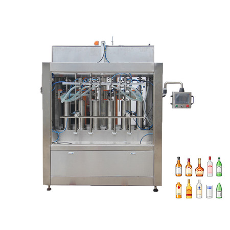 Machine de remplissage d'eau potable emballée pour bouteille en plastique de 500 ml 