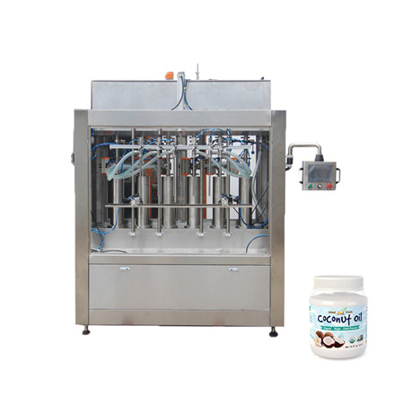 Ligne de production automatique de jus d'eau pure / huile de cuisson au CBD / sauce / miel / lait / pâte de tomate remplissante et machine à étiqueter de capsulage 