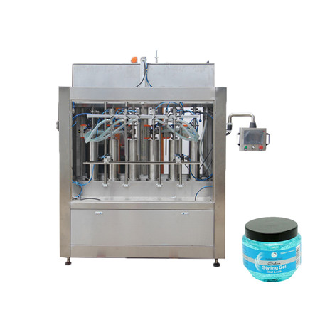 Machine de remplissage cosmétique semi-automatique de remplissage de pâte de piston 