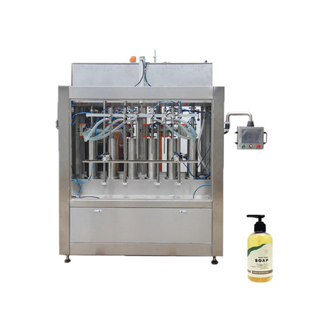 Machine de remplissage et de capsulage de bouteilles d'huile végétale d'huile végétale de remplissage automatique de haute précision 