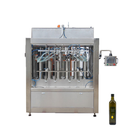 Diverses machines de remplissage d'huile industrielle pour bouteilles d'emballage automatique 
