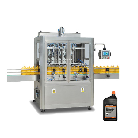 Machine de remplissage entièrement automatique d'antigel / liquide de refroidissement moteur / anti-gel / radiateur avec contrôle PLC 